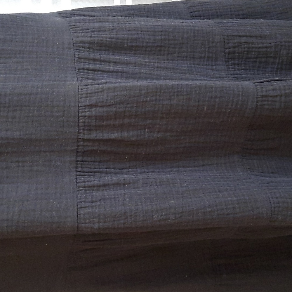 Chico's Classic Black Gauze Dress Size 1 - Picture 2 of 7